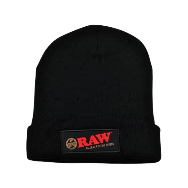Raw Beanie / Classic Logo Black